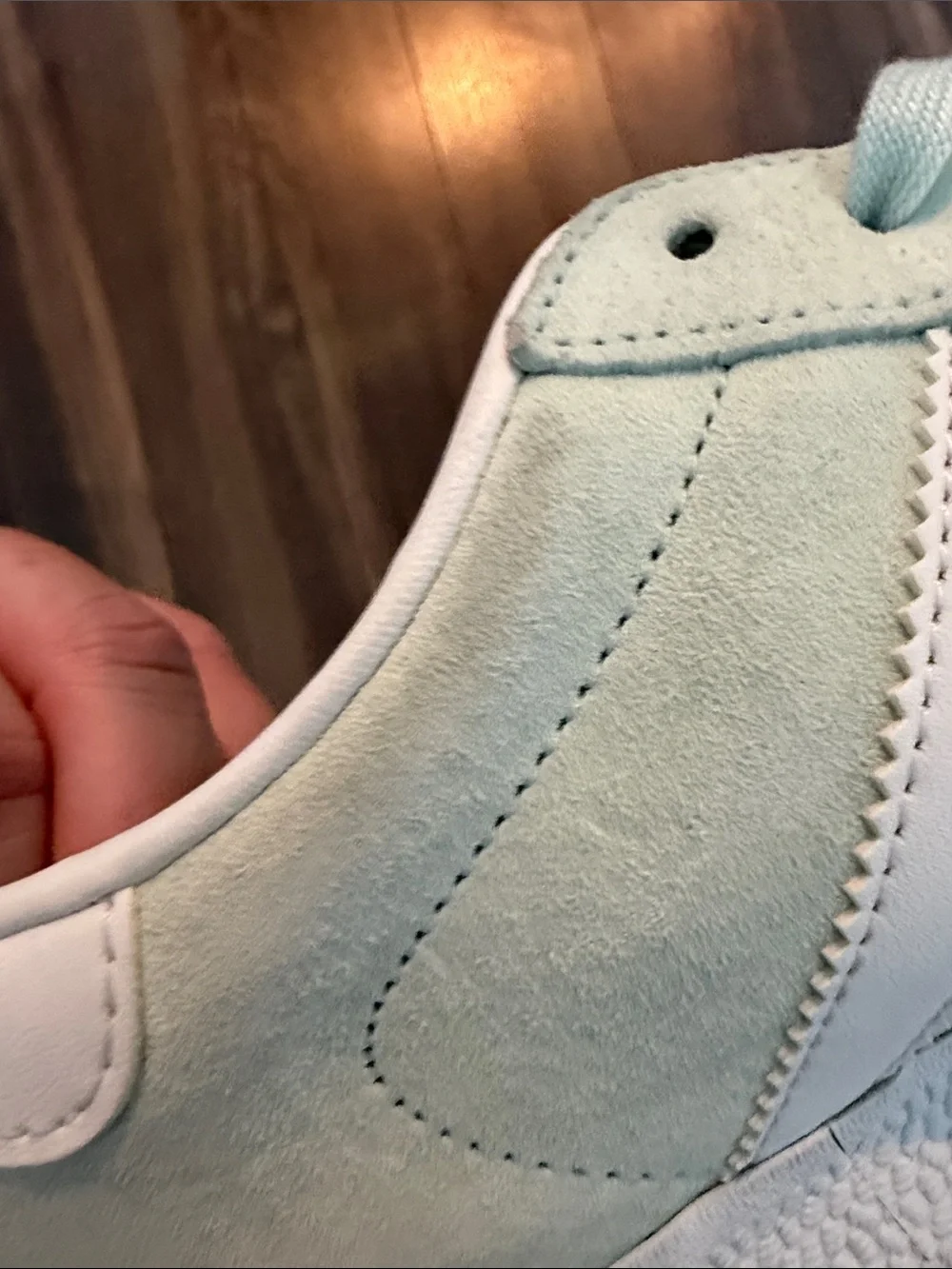 adidas Gazelle Men's Suede Sneakers in Mint Green